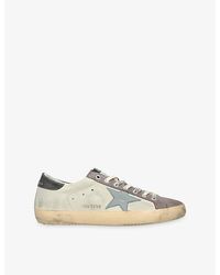 Golden Goose - Super Star 60660 Suede Trainers - Lyst