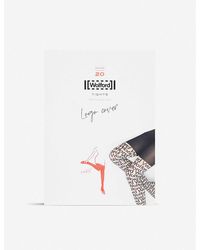 Wolford Logo Cover 20 Denier Tights - Black