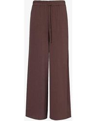 4th & Reckless - Tulum Straight-leg Mid-rise Drawstring-waist Woven Trousers - Lyst