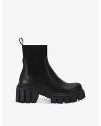 Carvela Kurt Geiger - Scandicci Faux-Leather Chelsea Boots - Lyst