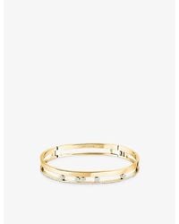 Messika - Move Romane 18Ct And 0.69Ct Diamond Bangle Bracelet - Lyst