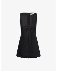 Faithfull the Brand - Alondra Linen Mini Dress - Lyst