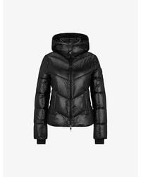 BOSS - Funnel-neck Recycled-polyamide Puffer Jacket - Lyst