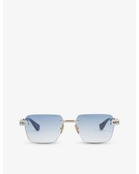 Dita Eyewear - D4000423 Square-frame Metal Sunglasses - Lyst