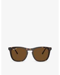 Ray-Ban - Rb2210 Square-frame Propionate Sunglasses - Lyst