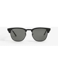 Ray-Ban - Rb 3016 Clubmaster Acetate Sunglasses - Lyst