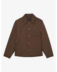 Reiss - Raider Patch-Pocket Padded Shell Overshirt - Lyst