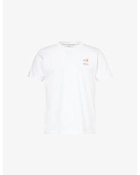 Percival - Perci Fine Wines Graphic Cotton-Jersey T-Shirt - Lyst