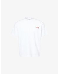 Percival - Gordon Graphic-Print Cotton T-Shirt - Lyst