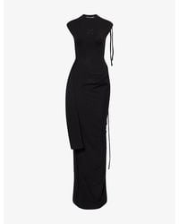 OTTOLINGER - Sleevy Cut-Out Stretch-Cotton Maxi Dress - Lyst
