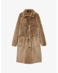 AllSaints - Serra Regular-Fit Reversible Shearling Coat - Lyst