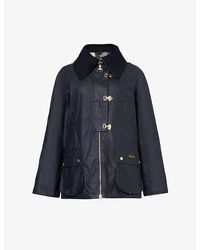 Barbour - Royal Vy Kelburn Corduroy-collar Regular-fit Waxed-cotton Jacket - Lyst