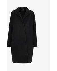 Whistles - Double-faced Cocoon-shape Wool Coat - Lyst