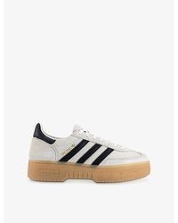 adidas - Handball Spezial Bold Suede Trainers - Lyst