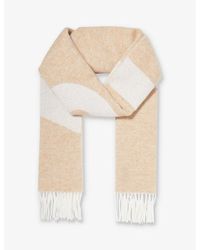 A.P.C. - Malo Branded Wool-blend Scarf - Lyst