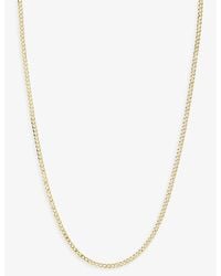 Maria Black - Saffi 43 Chain-link Yellow-gold Plated Sterling-silver Necklace - Lyst