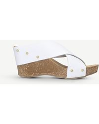 carvela cork wedge