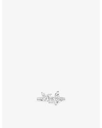 Apm Monaco - Butterfly Sterling- And Cubic Zirconia Ring - Lyst