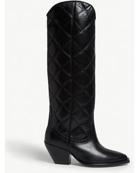 sandro knee high boots