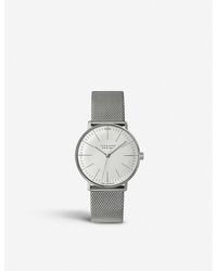 Junghans Womens Silver 047/4250.44 Max Bill Stainless Steel Watch - Metallic