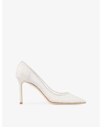 Jimmy Choo - Romy 85 Lace Pumps - Lyst