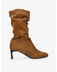 Pierre Hardy - Joelle Suede Heeled Boots - Lyst