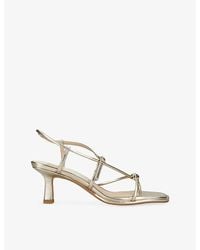 Dolce Vita - Mylee Leather Heeled Sandals - Lyst