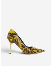 dune yellow heels