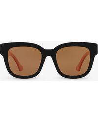 Gucci - gg0998s Square-frame Acetate Sunglasses - Lyst
