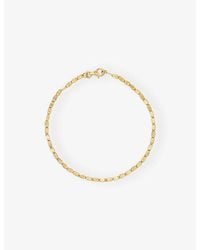 MEJURI - Anchor 14Ct- Chain Bracelet - Lyst