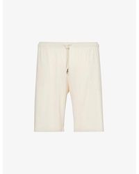 Derek Rose - Basel Relaxed-fit Stretch-woven Pyjama Shorts - Lyst