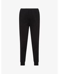 Prada - Contrast-Trim Tapered-Leg Cotton And Nylon Jogging Bottoms - Lyst