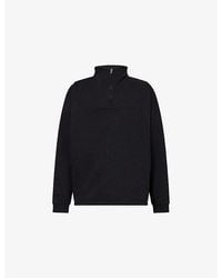 Jacquemus - Le Camionneur Rond Half-Zip Cotton Sweatshirt - Lyst