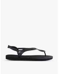 Havaianas - Luna Cross-Straps Rubber Sandals - Lyst