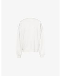 Anine Bing - Miles Relaxed-Fit Cotton-Jersey Sweatshirt - Lyst