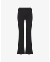 NikeSKIMS - Airy Low-Rise Mini Flare Jersey Trousers - Lyst
