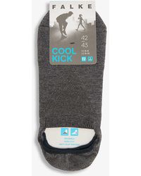 FALKE - Cool Kick Logo-print Stretch-woven Blend Ankle Socks - Lyst