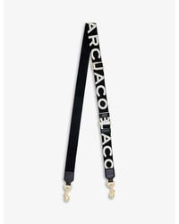 Marc Jacobs - Logo-print Woven Bag Strap - Lyst