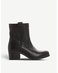 bertie leather boots