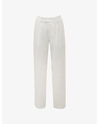 House Of Cb - Hayden Checked Stretch-Woven Trousers - Lyst