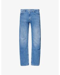 Vingt Quatre - Hardy Straight-Leg Stretch-Denim Blend Jeans - Lyst