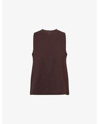 ME+EM - Racerback Swing Cotton Tank Top - Lyst
