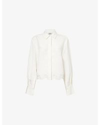 Jonathan Simkhai - Ames Linen-Blend Shirt - Lyst