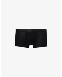 CDLP - Branded-waistband Supportive-panel Stretch-jersey Trunks - Lyst