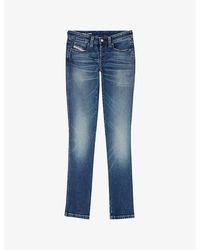 DIESEL - 1992 D-Jiann Faded-Wash Denim Jeans - Lyst