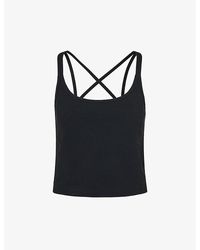 Whistles - Ribbed Stretch-woven Vest Top X - Lyst
