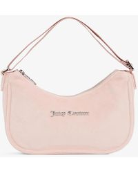 Juicy Couture Kendra Velour Shoulder Bag - Pink