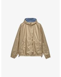 Prada - Reversible Re-Nylon Hooded Shell Jacket - Lyst