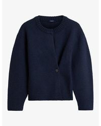 Soeur - Galileo Crossover Merino Wool-Blend Cardigan - Lyst