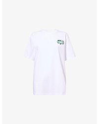 The North Face - Van Life Graphic-Print Cotton T-Shirt - Lyst